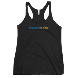 FreedomFest Logo - Women's Racerback Tank
