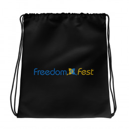 FreedomFest Logo - Drawstring Bag