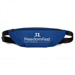 FreedomFest Logo - Fanny Pack (Blue)