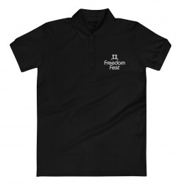 FreedomFest Logo - Embroidered Women's Polo Shirt